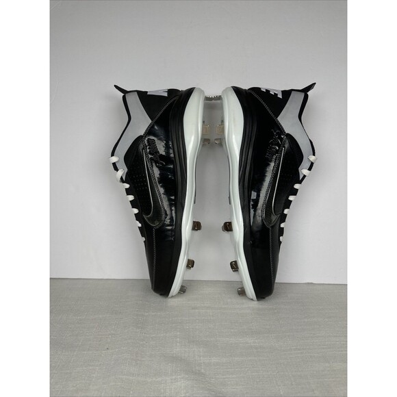 Nike Air 414986-011 Black Baseball Metal Cleats Air Show Elite Men's Size 14 - Picture 9 of 15